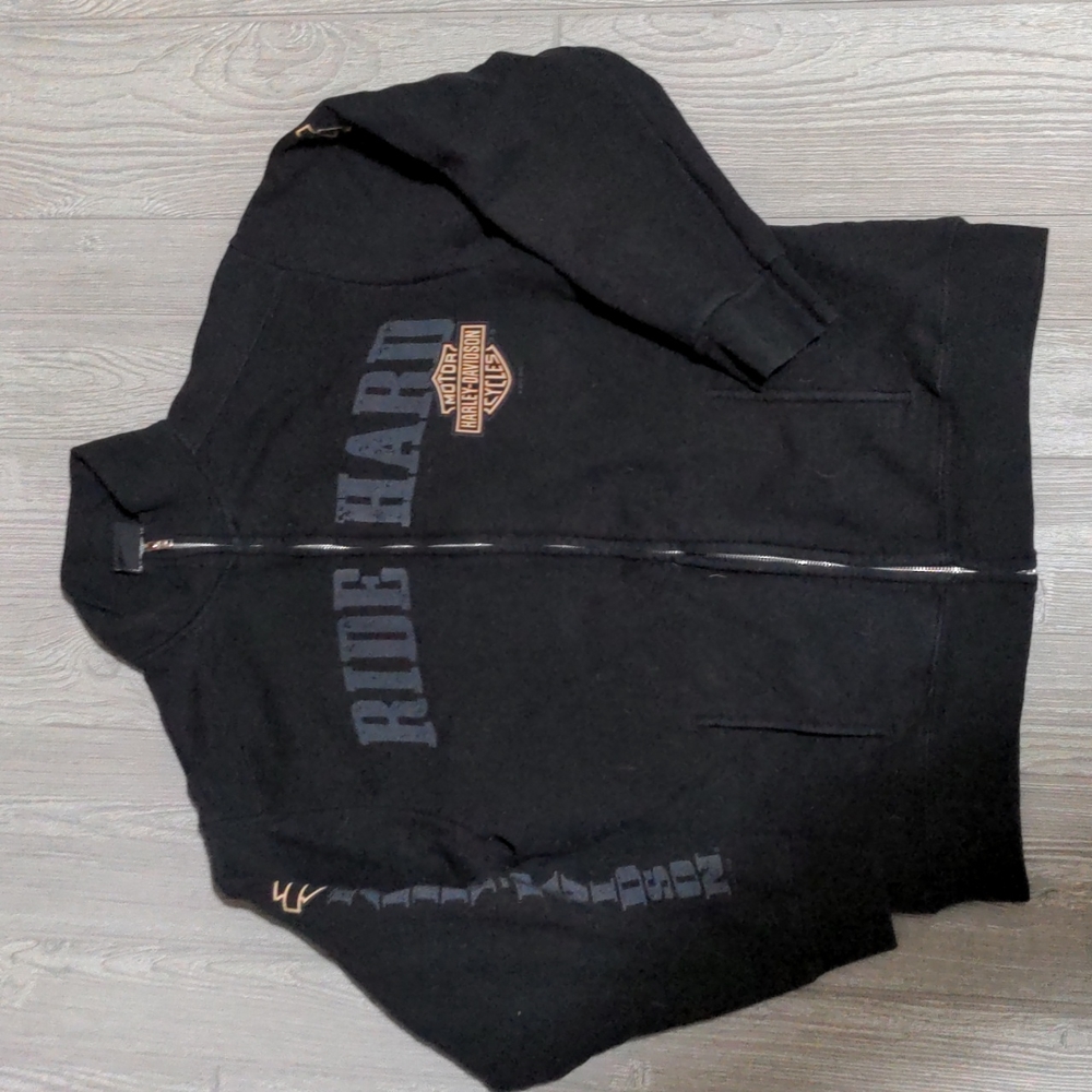 Harley-Davidson zip up sweatshirt